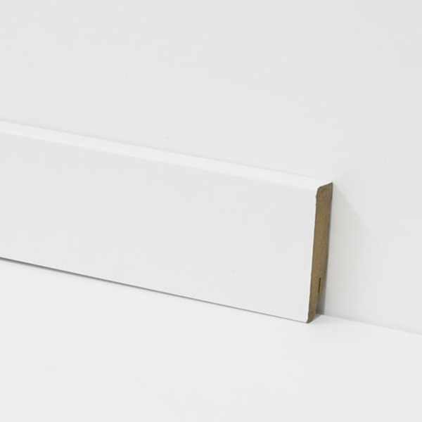 Sockelleiste Weimarer Leiste weiss EQUIPPED | 250 x 8 x 1,9 cm