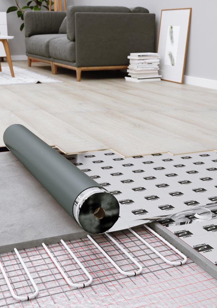 Trittschalldämmung Laminat - Multiprotec Absolute 3in1 - 3 mm - Laminat Unterlage