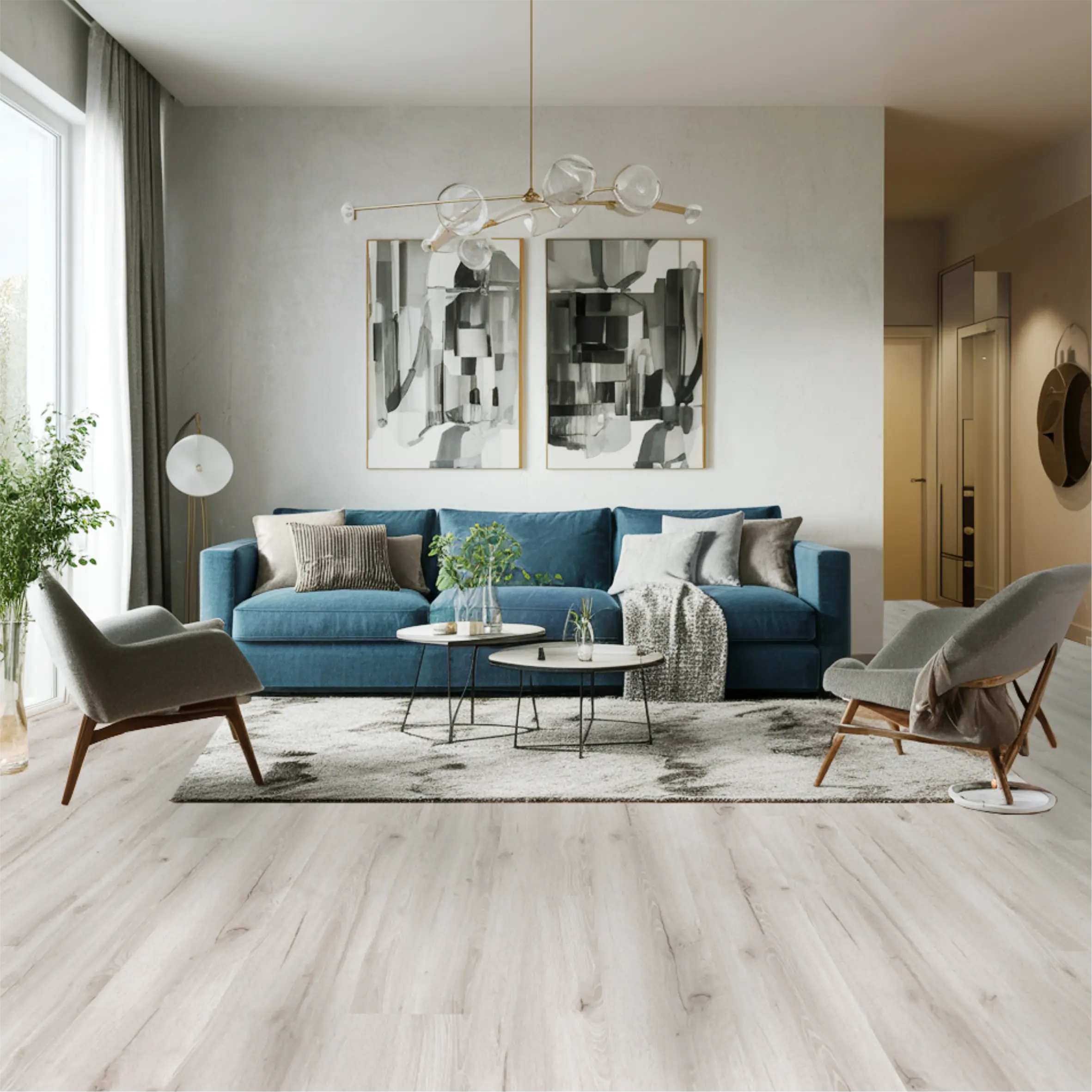 Klick-Vinyl Risseiche Borkum