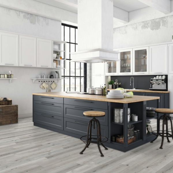 Klebe-Vinyl Risseiche Baltrum Muster