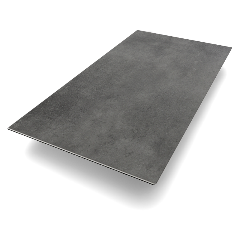 Klick-Vinyl Fliese Graphit Muster