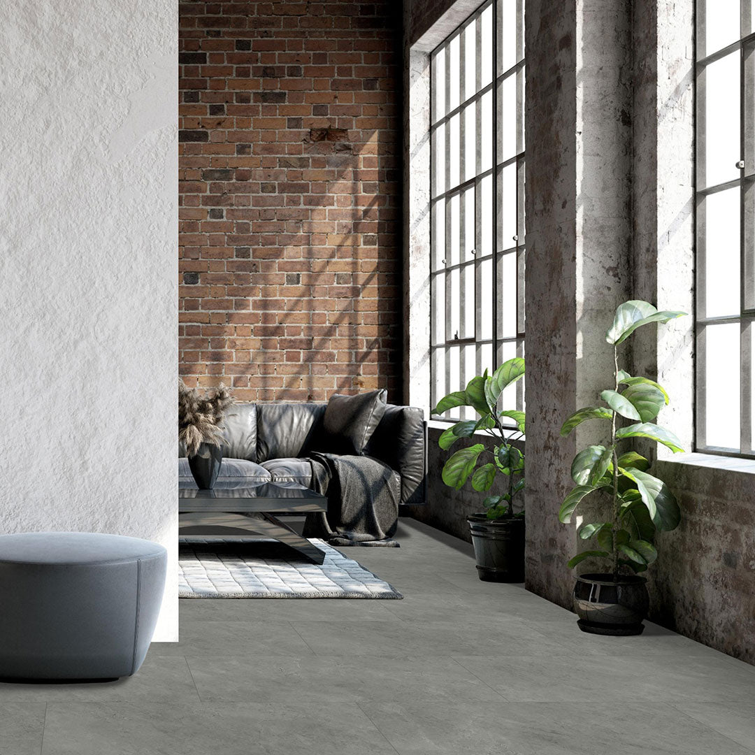 Klick-Vinyl Fliese Marbach Beton