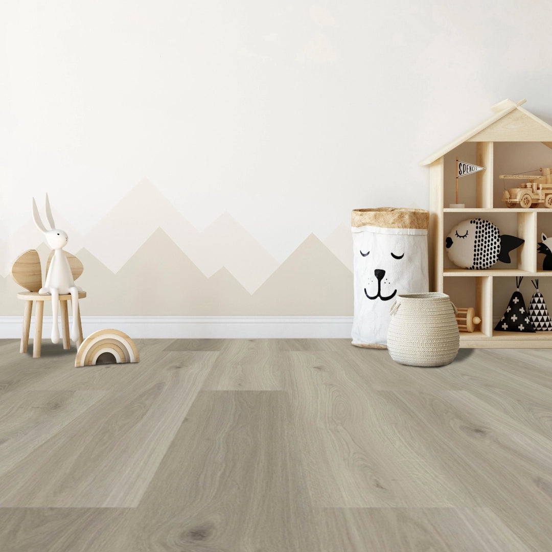 Klick-Vinyl Eiche Lausitz Muster