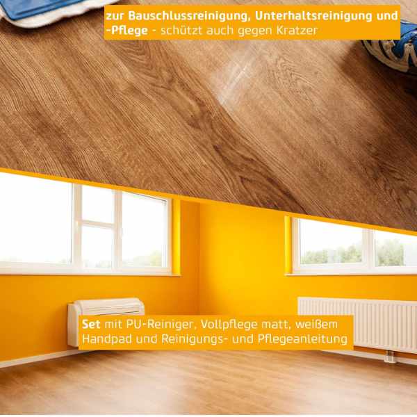 Pflegeset Vinylboden Dr. Schutz | 1500 ml