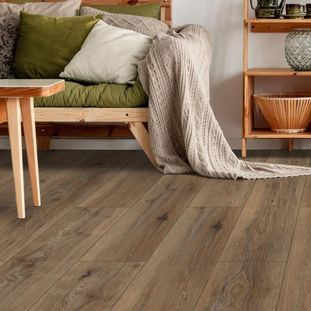 Klick-Vinyl Büren Eiche Diele inkl. Trittschall