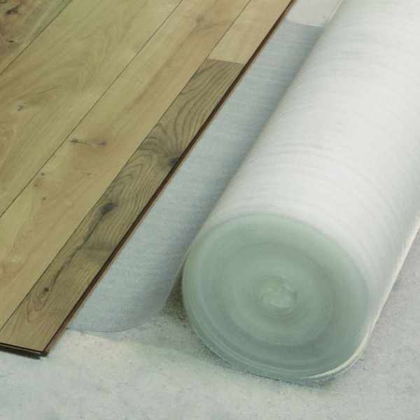 Trittschalldämmung PE-Qualitätsschaum weiss | 25 m²