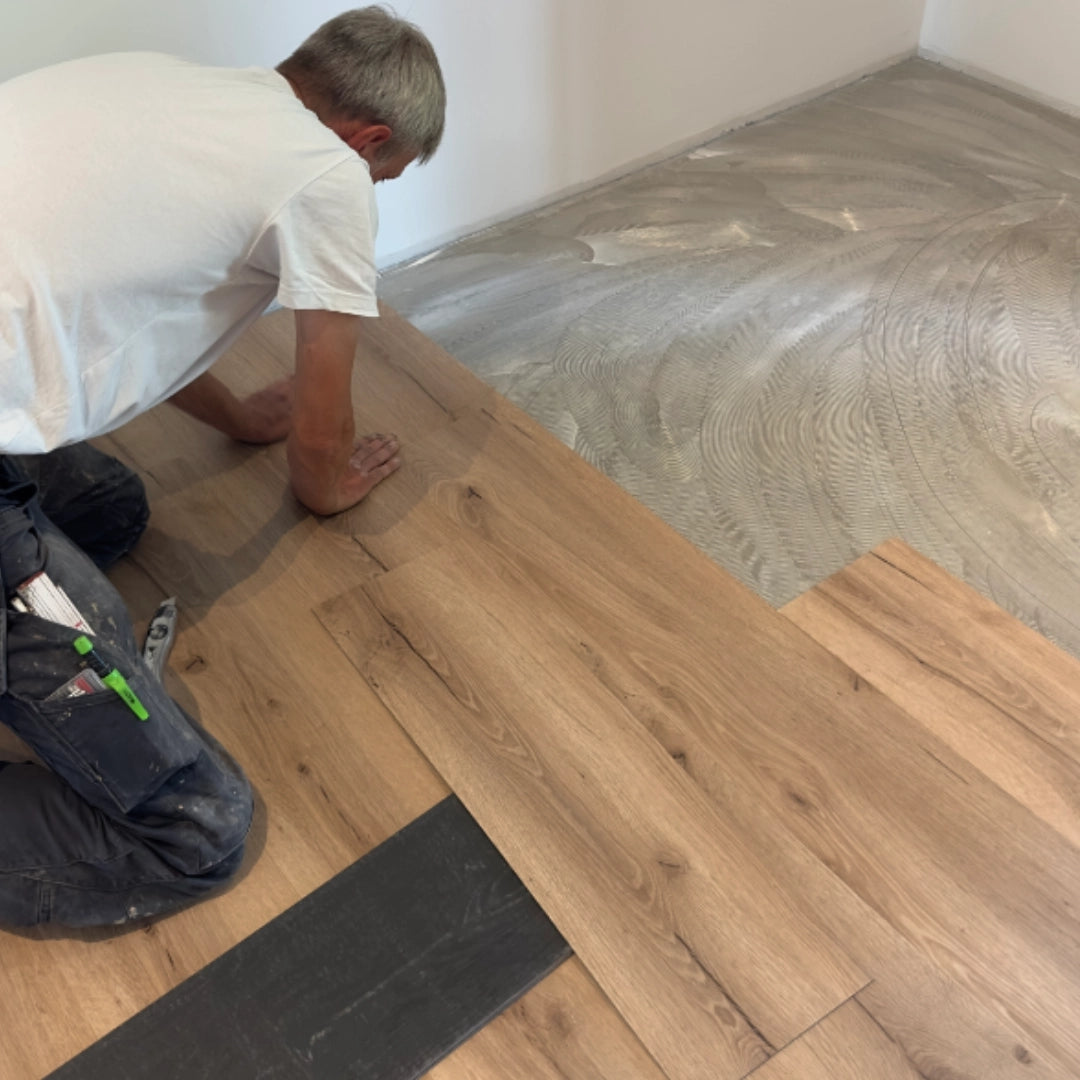 Klebe-Vinyl Risseiche Norderney | Klebevinyl Breitdiele 2,5 mm