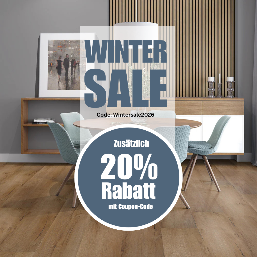 Klick-Vinyl Horstmar Eiche Breitdiele inkl. Trittschall